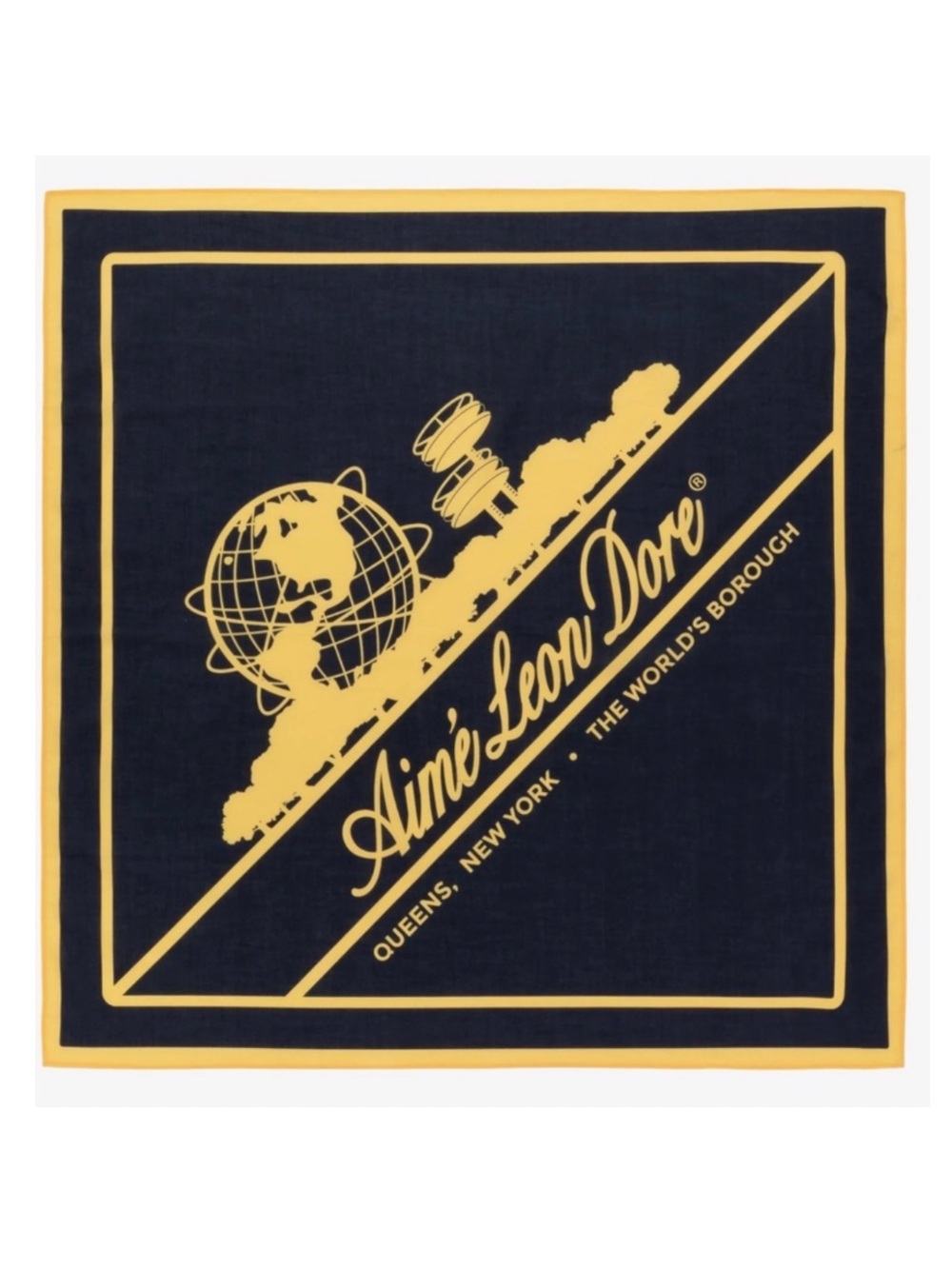 Aimé Leon Dore Unisphere Bandana, NEW